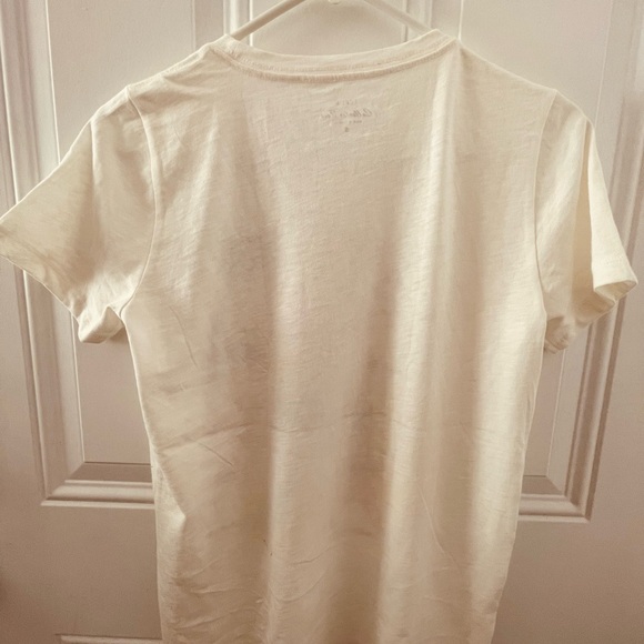 J. Crew Factory White Tokyo Graphic Tee - Picture 3 of 3